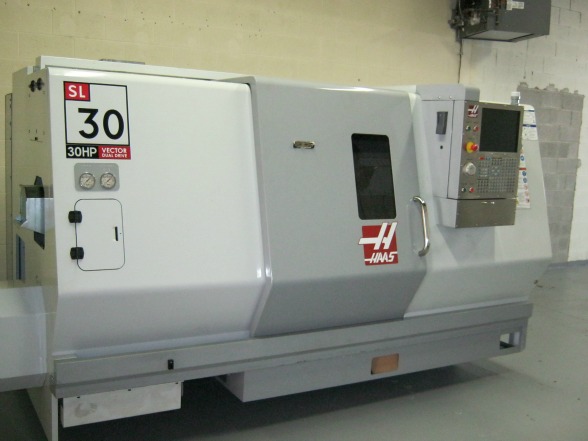HAAS SL-30 CNC Lathe Machine with Tailstock.